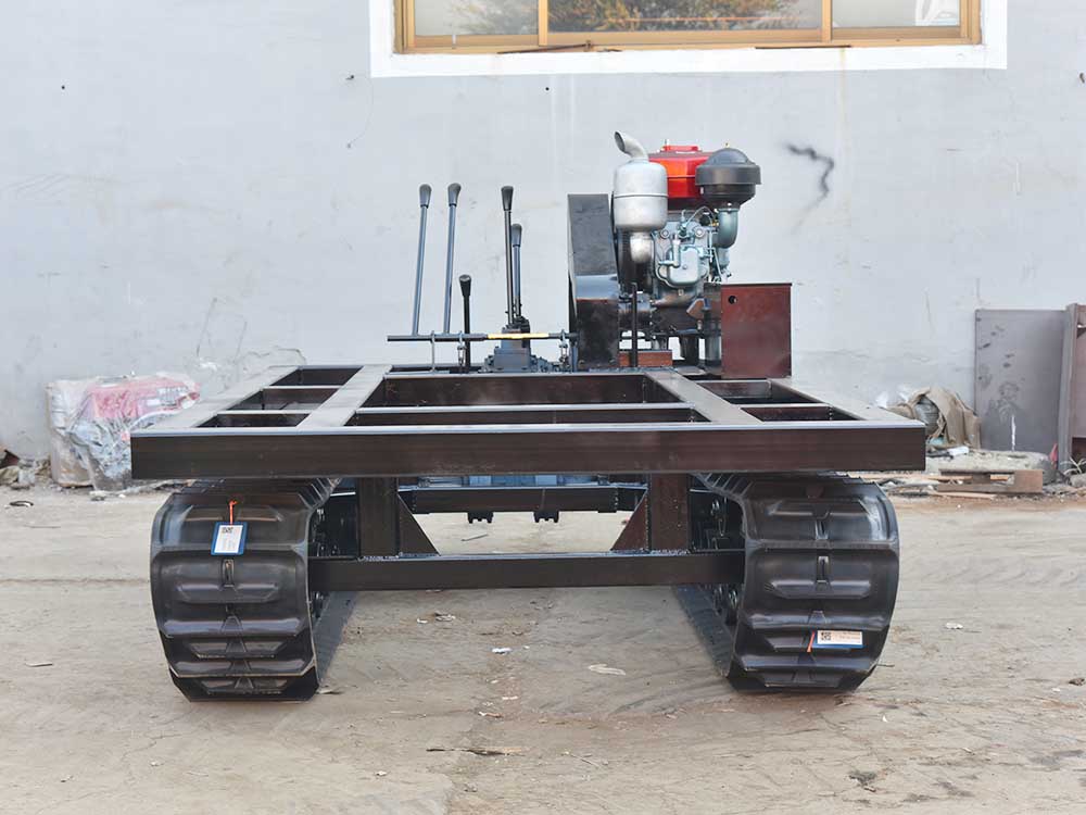 液壓履帶底盤的工作原理