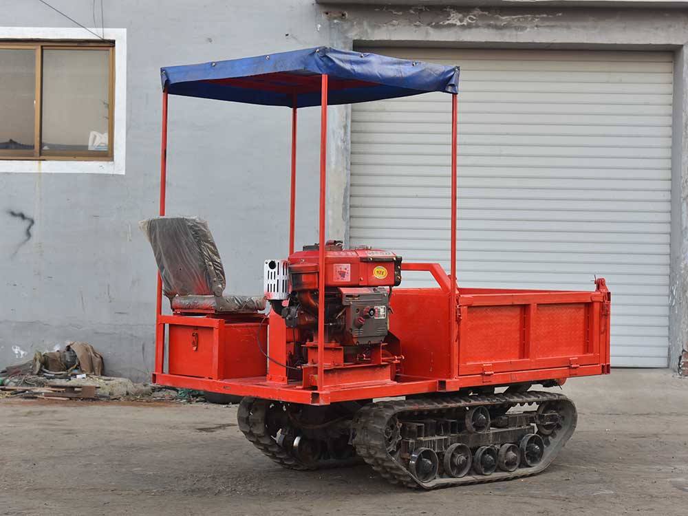 小型履帶運(yùn)輸車操作簡單穩(wěn)定安全